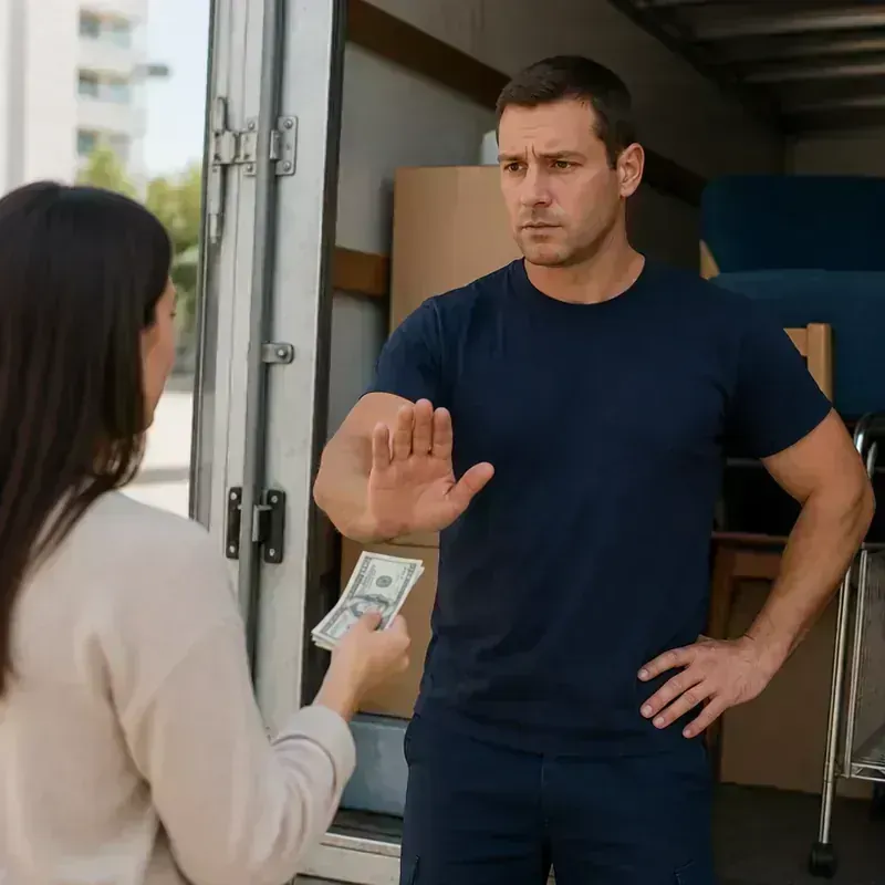תשלום מזומן בהובלה - סימני אזהרה